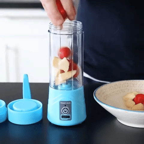 Blend Anywhere! Portable Blender - Rechargeable, Powerful, and On-The-Go!
