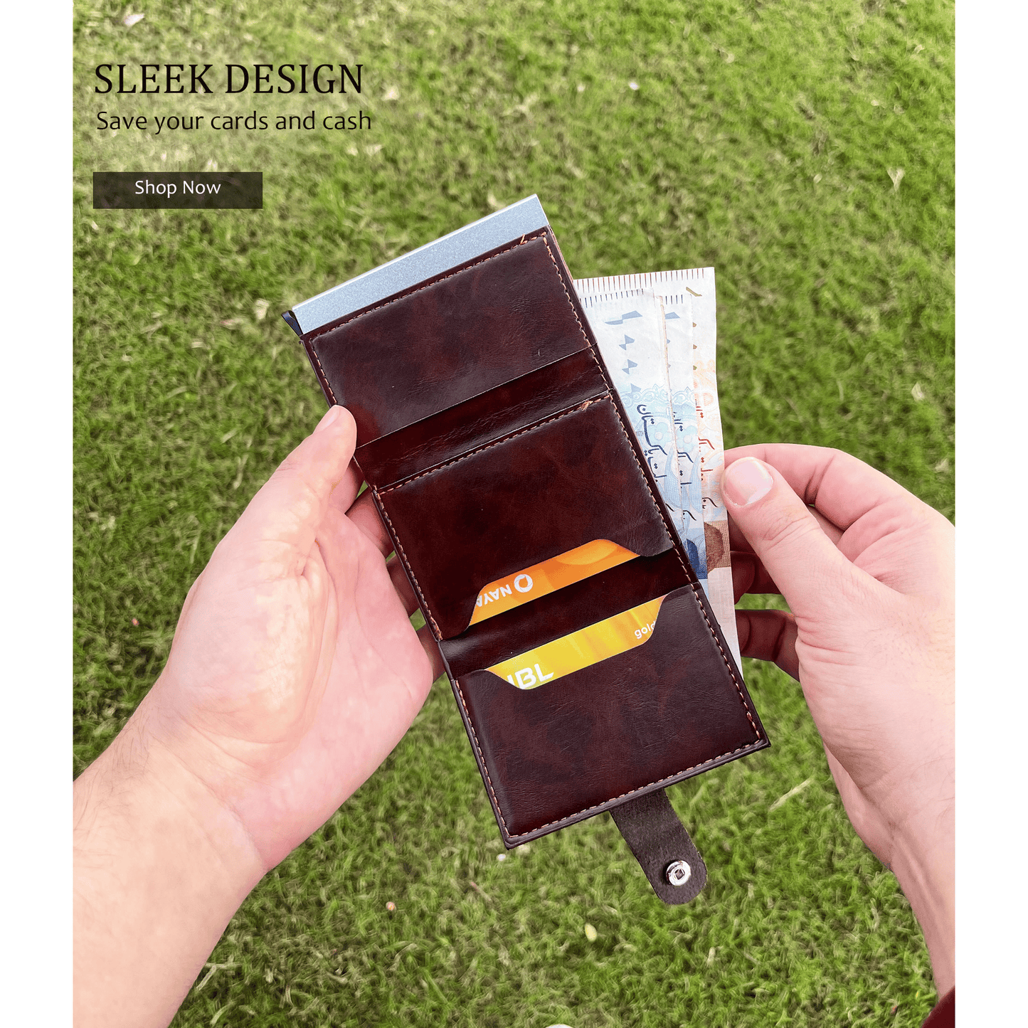 New Crocodile Design Leather Wallet